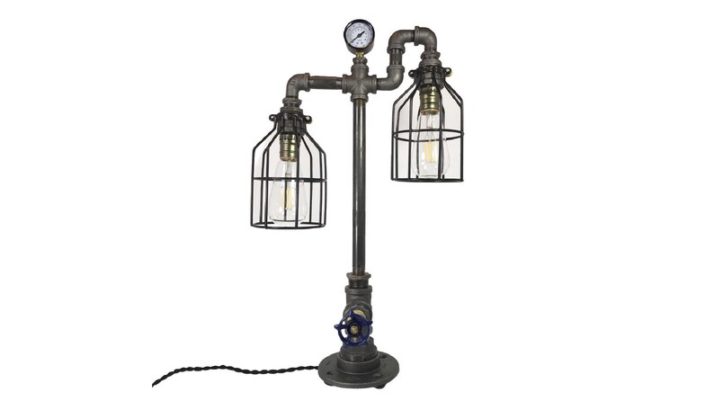 Industrial Table Lamp Tall