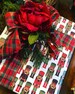 Black Nutcrackers Wrapping Paper; African American Wrapping Paper; Melanin Gift Wrap; Afrocentric Gift Wrap, Ethnic Santa Gift Wrap 