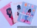 African American Female File Folders, Black Business Girl Folders, Girl Boss Organizational Folders, Black Girl Office Supplies, Boss Chick 