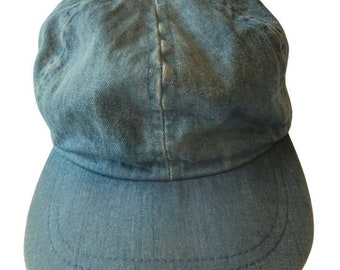 Vintage LL Bean Denim Strap Back Hat 