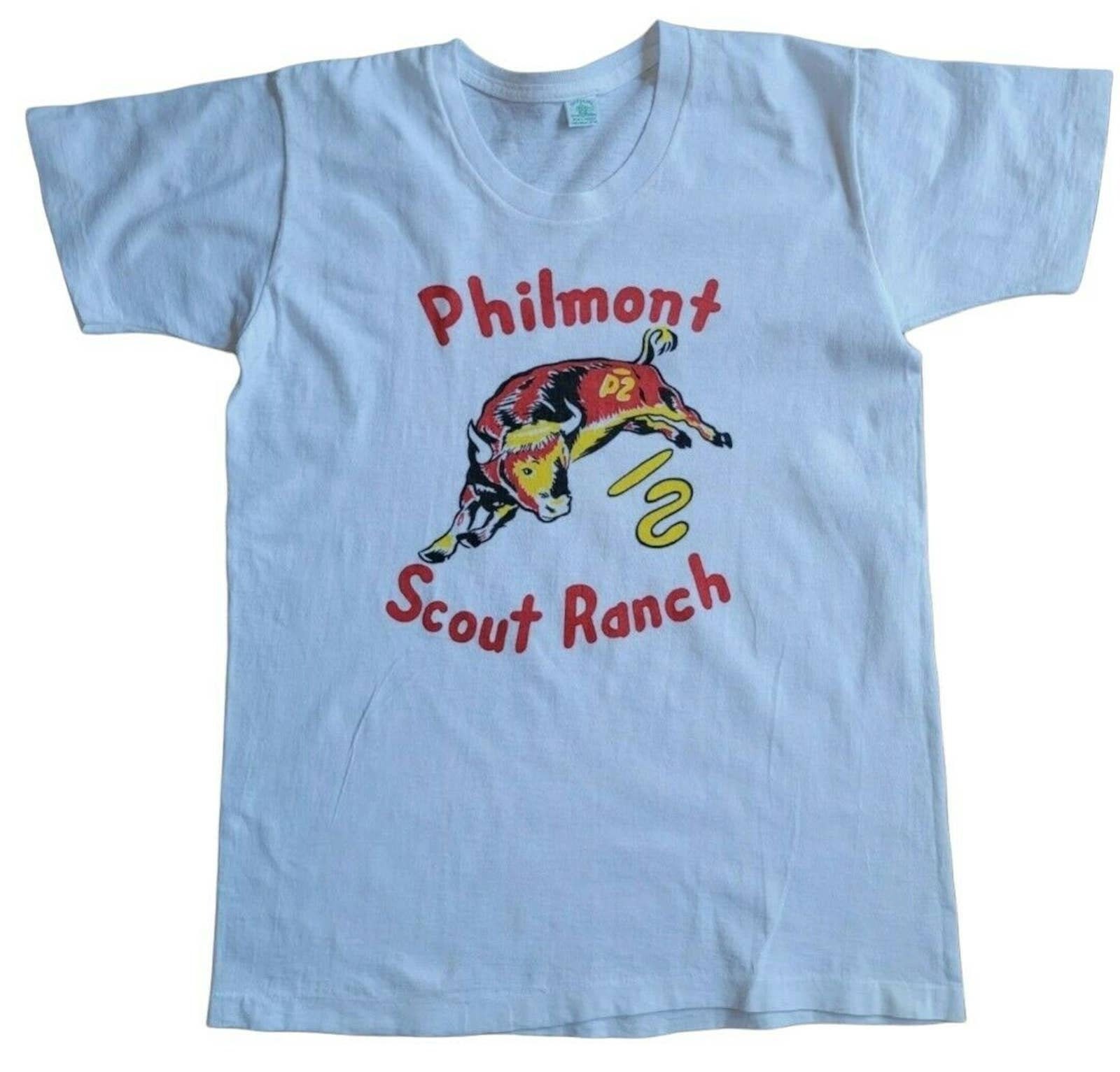 Vintage 60s Philmont Scout Ranch Boy Scouts Tee T Shirt M Medium 