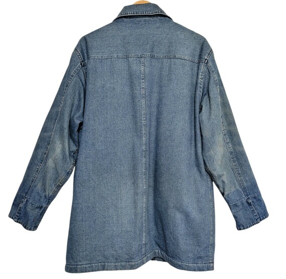 Vintage 60s 70s Brooks Brothers Lined Heavy Denim Jacket Men L 