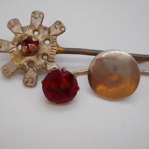 Antique Victorian Art Deco Hat Stick Pin Brooch Collection Lot