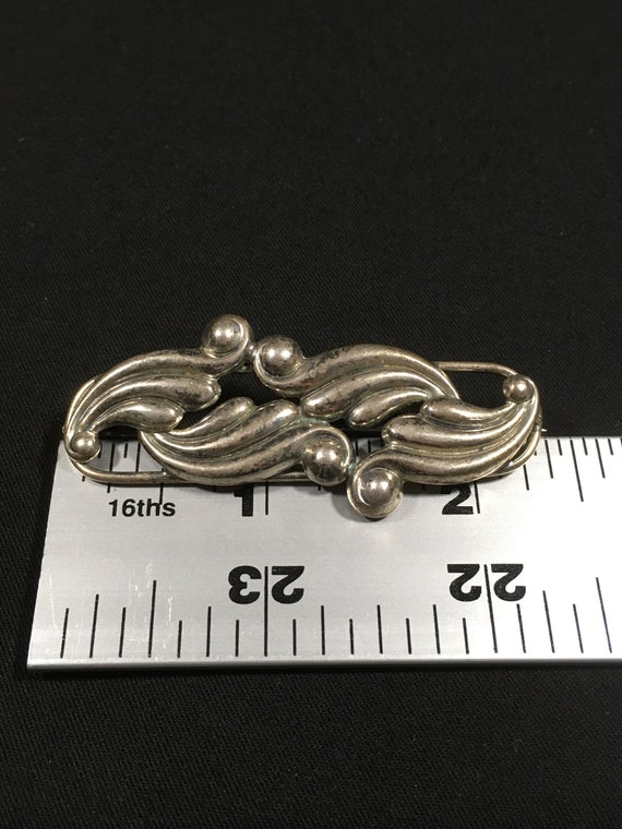 Danecraft Sterling Silver Pin Brooch Mid Century - image 6