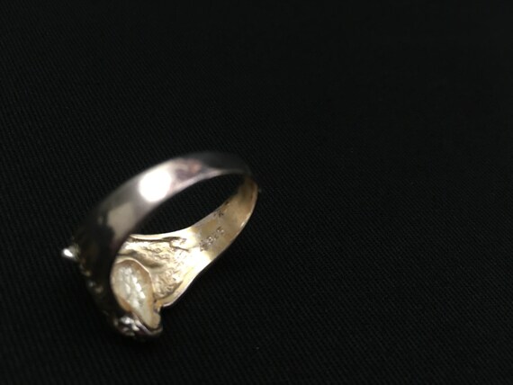 Lion Head Ring Sterling Silver .925 Mid Century V… - image 5