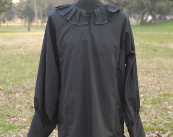 Men's Cotton Renaissance Pirate Shirt - Victorian Festival Clothing