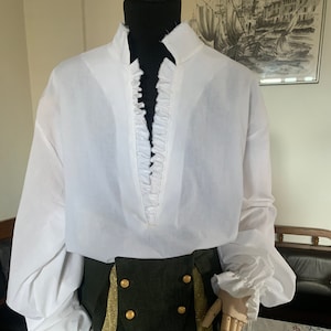 Men's Renaissance Shirt, Men's Pirate Shirt,Victorian Shirt ,Rustic Shirt medieval clothes pirates clothing festival clothes