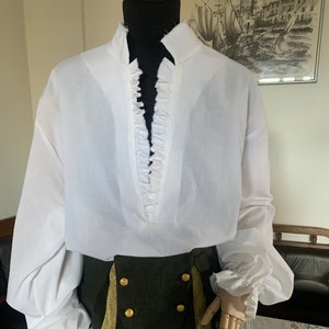 Chemise Renaissance homme, chemise pirate homme, chemise victorienne, chemise rustique vêtements médiévaux vêtements de pirates vêtements de festival