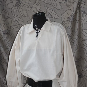 Men&#39;s Renaissance Shirt, Men&#39;s Pirate Shirt,Victorian Shirt ,Rustic Shirt medieval clothes pirates clothing festival clothes