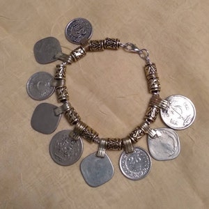 E-1632 Coin bracelet image 3