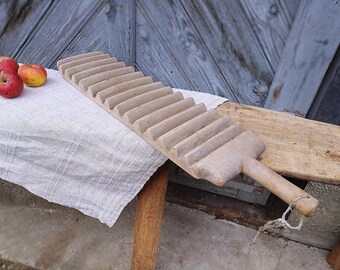 Antique mangle board Large washing board Farmhouse wooden washboard Rustic bathroom decor Country ironing board Primitive wall plaque