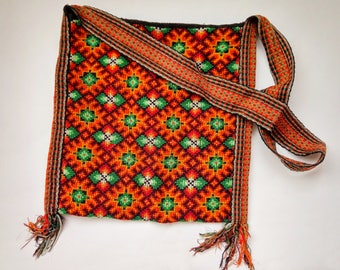 Vintage Bag Large handbag of wool Hand woven antique kilim bag Shoulder bag Tote bag Embroidered hobo bag Bohemian Handwoven bags for women