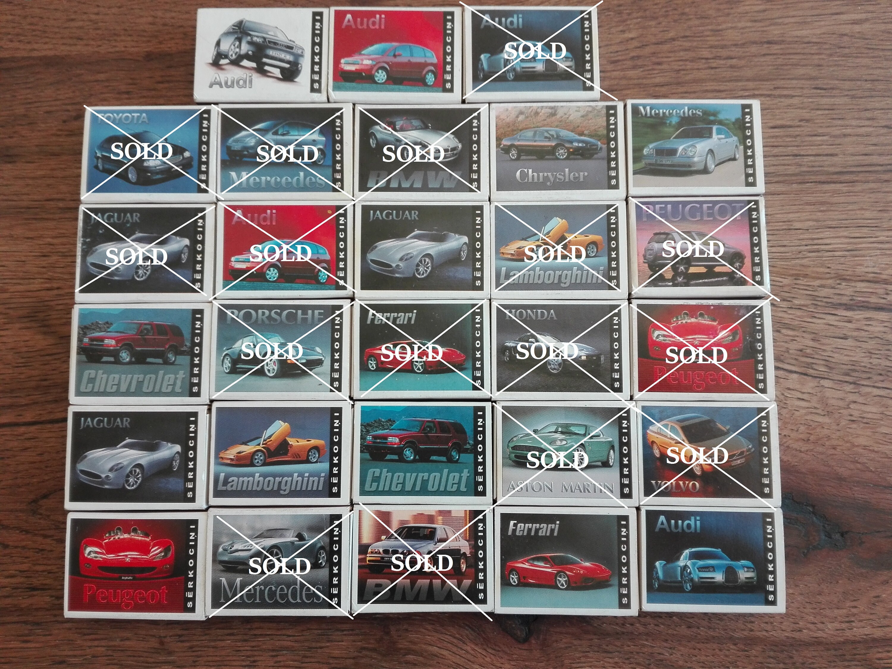 Vintage Collectible Matchboxes Original Striker From Two Etsy