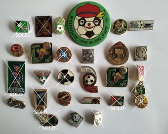 Soviet  Football pins, Sport Badges, Soviet soccer teams, soccer teams, football teams, soccer badges, pins, Ball, on Sale, Zinit, Dinamo