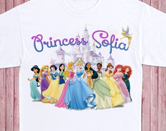 nombre de Oro Brillo Princesa Vestido de color de rosa caliente Personalizado Princesa Tutú Mameluco