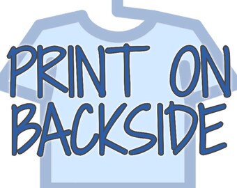 Print on Backside