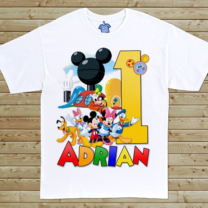 mickey mouse club t shirt