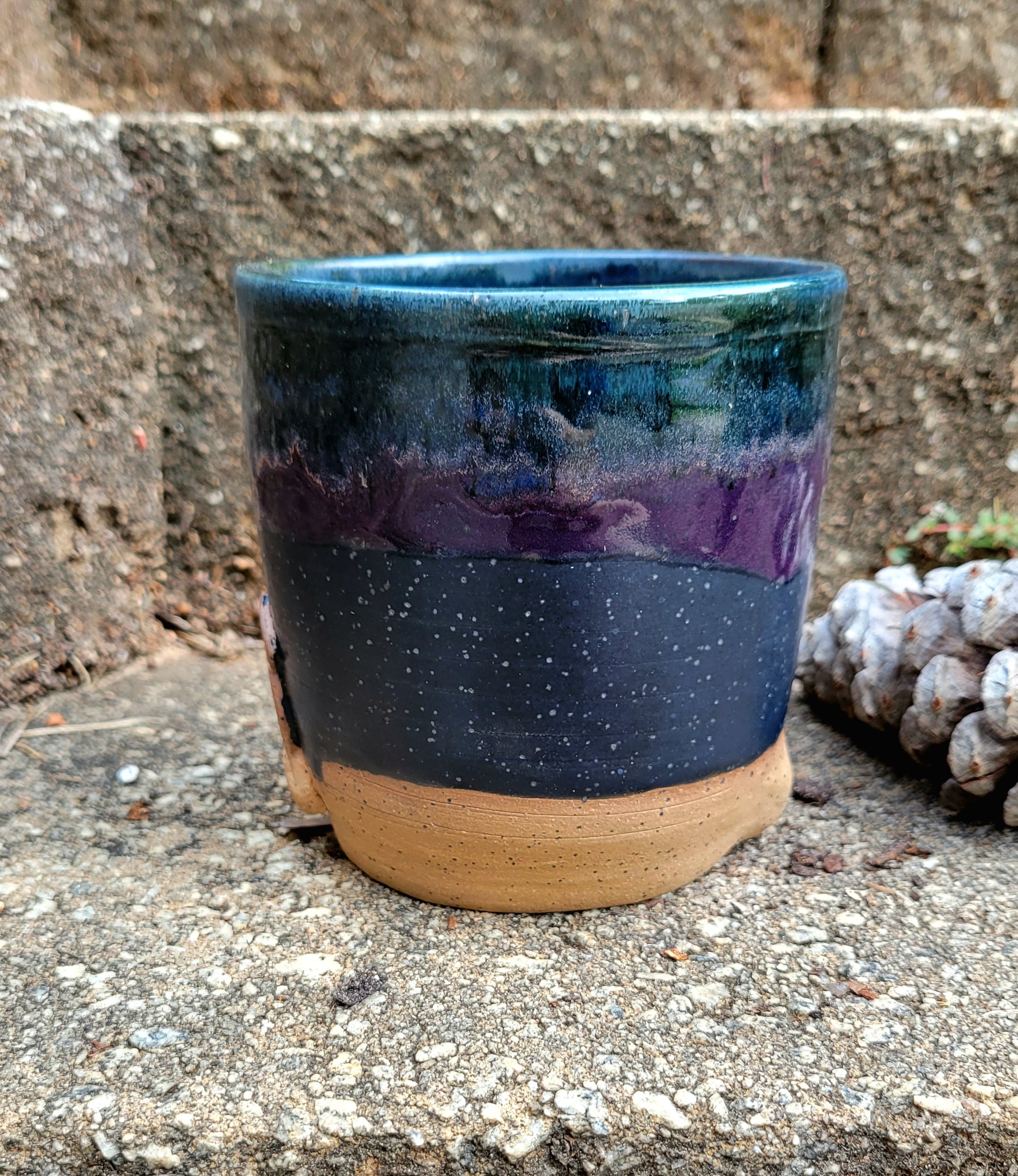 Medium Naked Male Planter / Succulent Pot Brightly Glazed: - Etsy