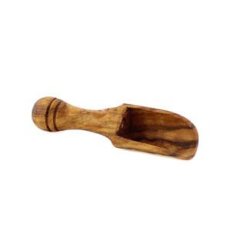 Olive Wood Scoop Measuring Spoon Small Utensil for Sugar Etsy