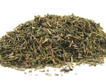 Organic Dried Greek Thyme: Aromatic Culinary Herb (30 gr / 1 oz)