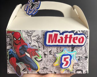 Spider-Man Party Favor Boxes