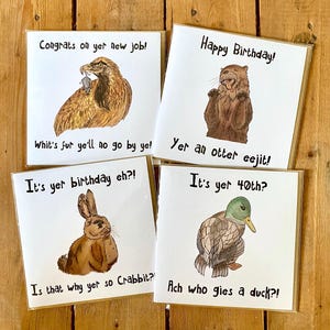 Funny Scottish Greeting Card