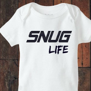 Unisex bodysuit / toddler shirt  Snug Life Funny baby shirt