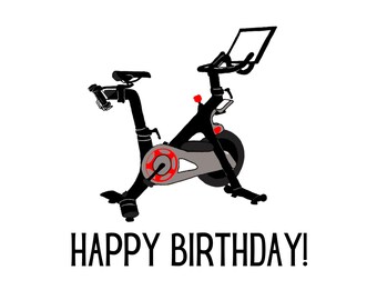 spin class birthday meme