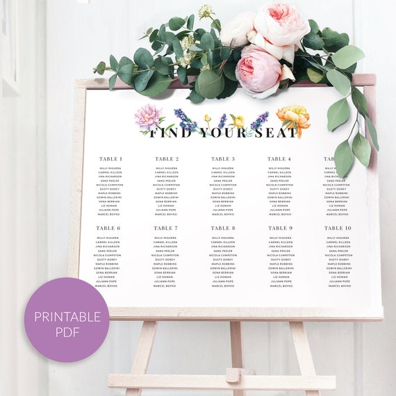 Details about   Wedding Table Plan Cards Seating Planner Vintage Style Flower Pink Grey Rustic