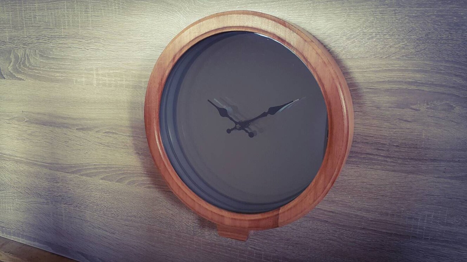 Infinity Mirror Wall Clock Infinity Effect Led Clock Etsy