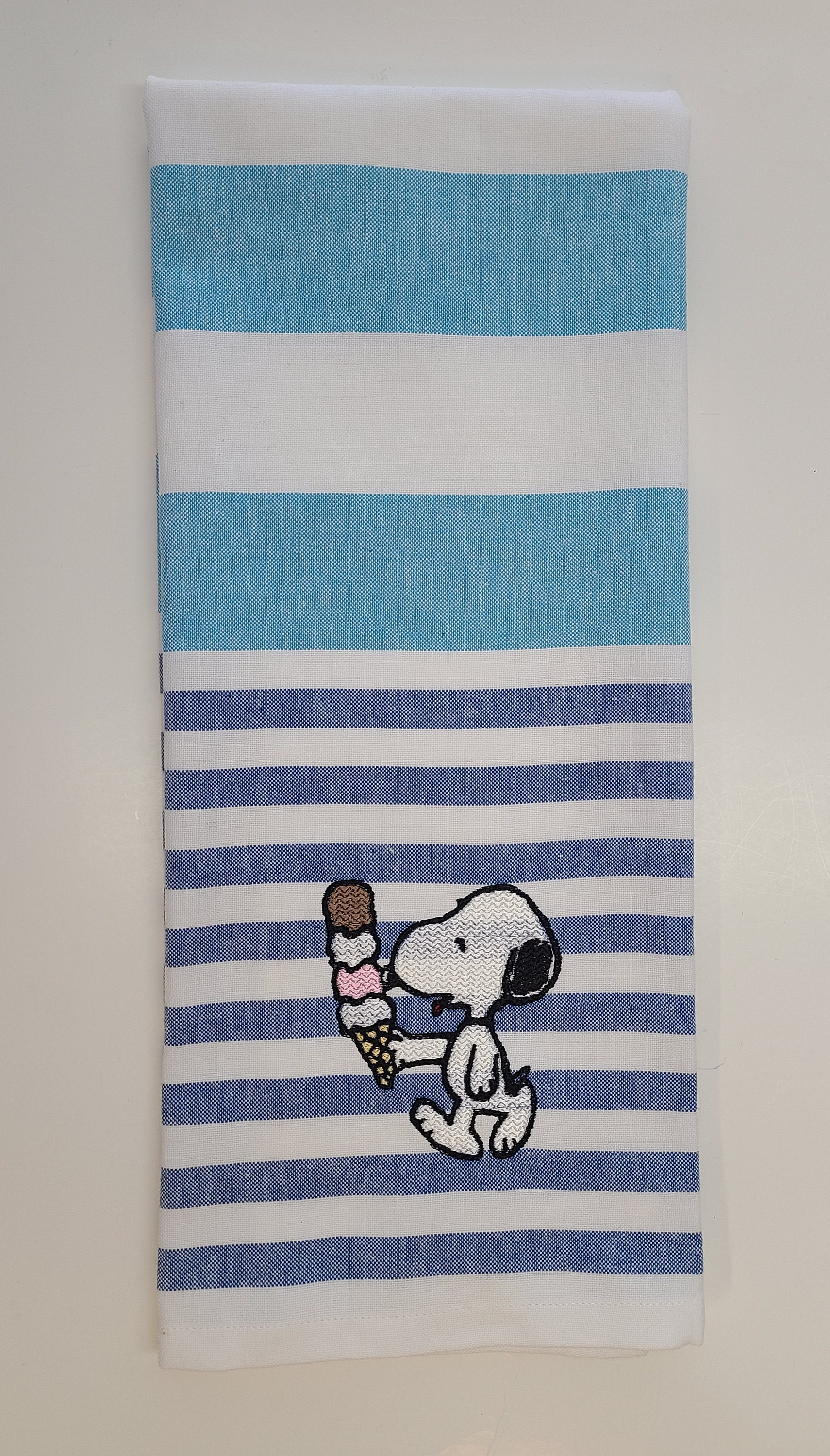 Ice Cream Summer Kitchen Towel Etsy