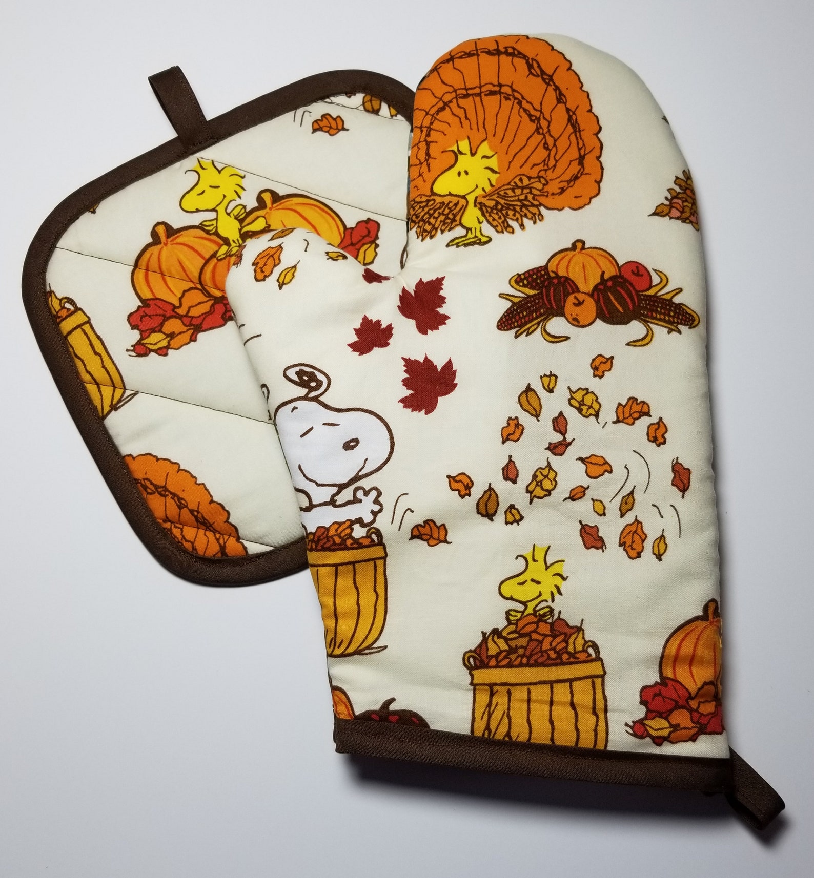 Thanksgiving/Fall Oven Mitt and Pot HolderPick a Set Etsy