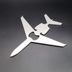 Gulfstream G550 G6 G450 C-37 Aircraft Bottle Opener - Aviation - Pilot Gift