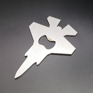 F-35 Lightning II Joint Strike Fighter USAF USMC Steel Aircraft Bottle Opener - Aviation - Pilot Gift