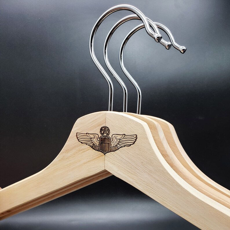 Engraved Flight Suit Hanger Naval Aviator Naval Flight Etsy