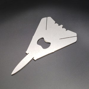 F-14 Tomcat Steel Aircraft Bottle Opener - Aviation - Pilot Gift