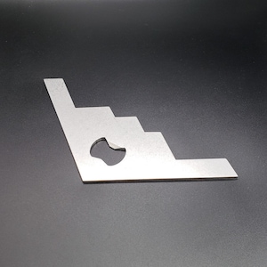 B-2 Spirit Stealth Bomber Steel Aircraft Bottle Opener - Aviation - Pilot Gift