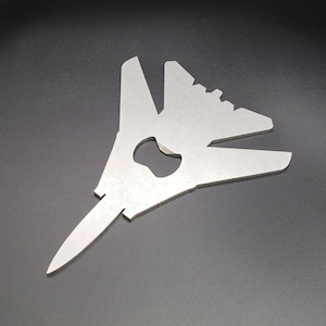 F-14 Tomcat Partial Swept Wings Steel Aircraft Bottle Opener - Aviation - Pilot Gift