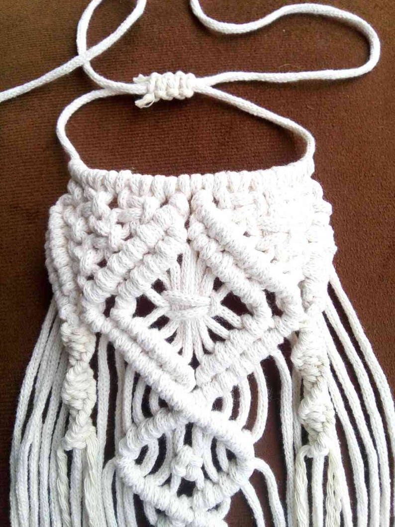 Personalized Wedding Bouquet Wrap Macrame bouquet wrap Flower Wrap