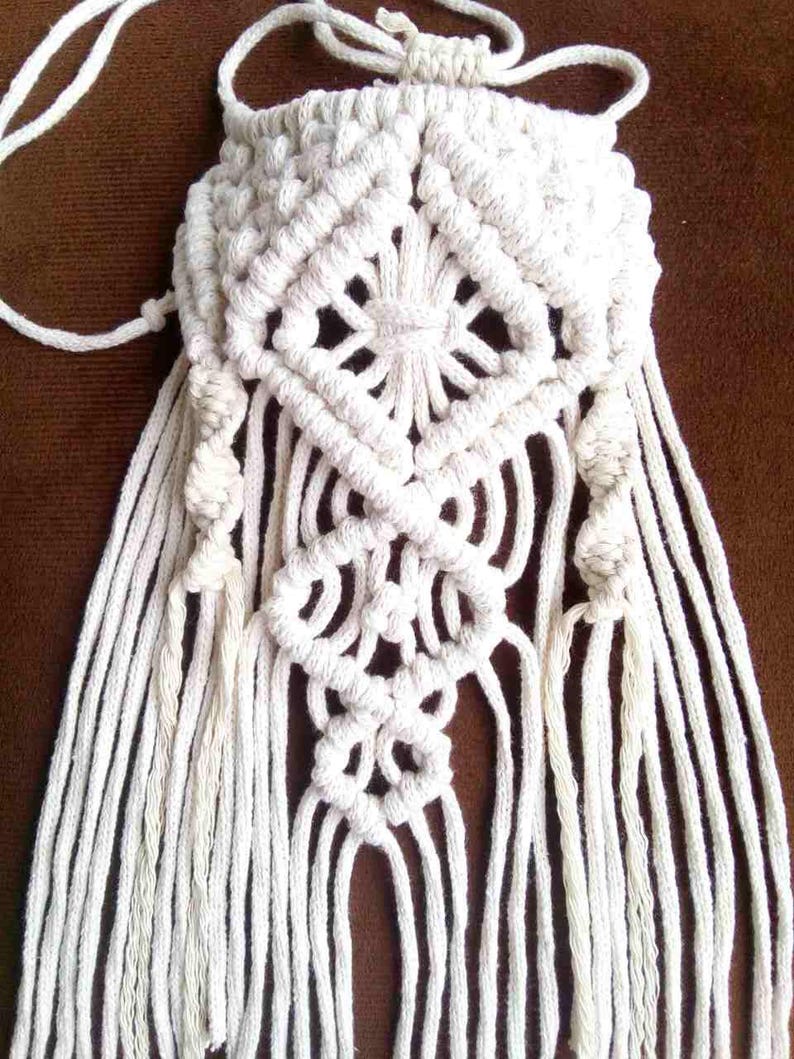 Personalized Wedding Bouquet Wrap Macrame bouquet wrap Flower Wrap