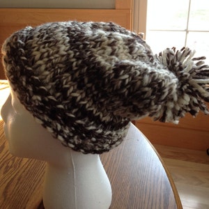 Knitted cap / Stocking cap / Hand Knit