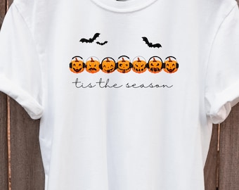 Tis the Season Funny Halloween 911 Dispatcher Shirt Unisex Softstyle T-Shirt