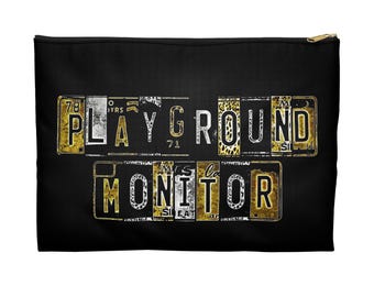 Playground Monitor License Plate Headset Bag Dispatcher Headset Bag
