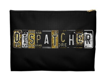 Dispatcher License Plate Headset Bag