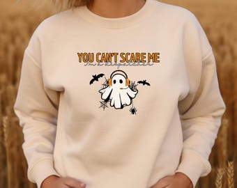 You Can't Scare Me I'm a Dispatcher Funny Halloween 911 Dispatcher Unisex Heavy Blend™ Crewneck Sweatshirt