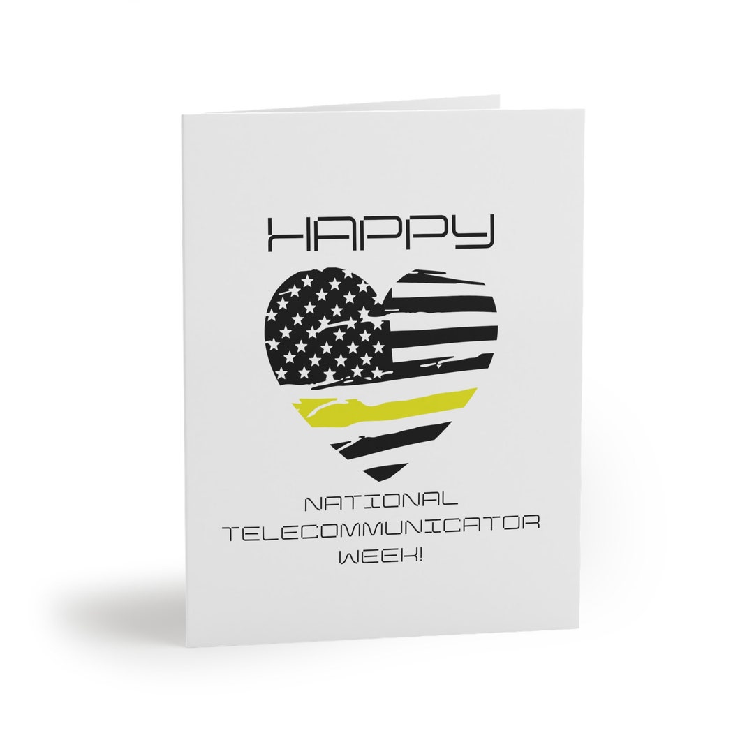 Happy National Week Cards for 911 Staff Etsy