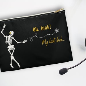 Funny Dispatch Headset Bag 911 Headset Bag Thin Gold Line Headset Bag Dispatcher Headset Bag