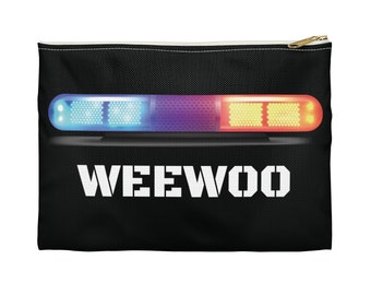 WeeWoo Funny Police Dispatcher Headset Bag