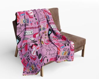 What Happens in Dispatch Stays in Dispatch Arctic Fleece Blanket