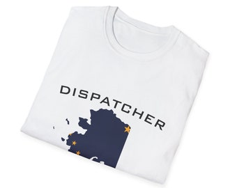 Alaska Pride 911 Dispatcher Alaska Flag Unisex Softstyle T-Shirt